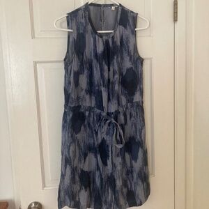 Preppy Gap Brands casual dress - Greek Islands like blues